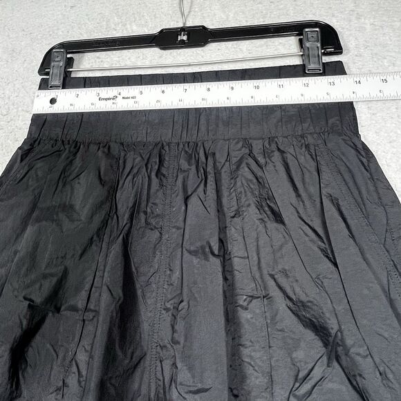 Fabletics Pants Windbreaker Womens Size Small Black Tapered Fit Nylon Pockets - Picture 7 of 14